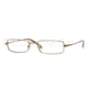 DKNY DY5564 Progressive Eyeglasses - Matte Brass Demo Lens Frame w/ 52 mm Diameter Lenses, 1074-5217