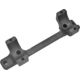 DNZ Products Game Reaper Scope Mount - Browning A Bolt Super Short Action, Medium Ring, 1 in Tube, Black Matte, 62500