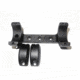 DNZ Products Game Reaper Scope Mount - CVA Black Powder Rifles, High Ring, 1 in Tube, Silver, 10024s