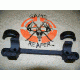 DNZ Products Game Reaper Scope Mount - Browning A Bolt Long Action, High Ring, 1 in Tube, Black Matte, 12500