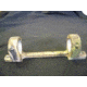 DNZ Products Game Reaper Scope Mount - Browning A Bolt Long Action, High Ring, 1 in Tube, Silver, 13500
