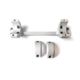 DNZ Products Game Reaper Scope Mount - Browning A Bolt Super Short Action, Medium Ring, 1 in Tube, Silver, 63500