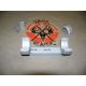 DNZ Products Game Reaper Scope Mount - Browning X Bolt Long Action, High Ring, 1 in Tube, Silver, 92500s
