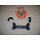 DNZ Products Game Reaper Scope Mount - CVA Rifle, Low Ring, 1 in Tube, Black Matte, 10030