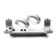 DNZ Products Game Reaper Scope Mount - T/C Encore Omega, Extra High Ring, 1 in Tube, Silver, 10007S