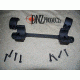 DNZ Products Game Reaper Scope Mount - Remington 700 Long Action, Low Ring, 0 MOA, Hand, 1 in Tube, Black Matte, 10700T
