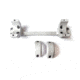 DNZ Products Game Reaper Scope Mount - Browning A Bolt Long Action, High Ring, 30 mm Tube, Silver, 33500