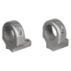 DNZ Products Hunt Masters Two Piece Mounts - Howa/Mossberg/Remington 700, Low Ring, 1 in Tube, 2 Screws, Silver, 701L2S