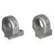 DNZ Products Hunt Masters Two Piece Mounts - Howa/Mossberg/Remington 700, Low Ring, 1 in Tube, 2 Screws, Silver, 701L2S