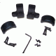 DNZ Products Hunt Masters Two Piece Mounts - Savage Flatback 2003 And Older, Medium Ring, 1 in Tube, 4 Screws, Black Matte, 2SF1TM