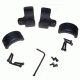 DNZ Products Hunt Masters Two Piece Mounts - Savage Flatback 2003 And Older, High Ring, 30 mm Tube, 4 Screws, Black Matte, 2SF3TH