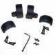 DNZ Products Hunt Masters Two Piece Mounts - Savage Flatback 2003 And Older, Low Ring, 30 mm Tube, 4 Screws, Black Matte, 2SF3TL