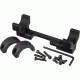 DNZ Products Game Reaper Scope Mount - Knight, Medium Ring, Tube, Black Matte, 10056