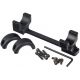 DNZ Products Game Reaper Scope Mount - Model 25, Medium Ring, 1 in Tube, Black Matte, S25M1