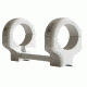 DNZ Products Game Reaper Scope Mount - Tikka T3, High Ring, 30 mm Tube, Silver, 32550s