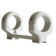 DNZ Products Game Reaper Scope Mount - Tikka T3, High Ring, 30 mm Tube, Silver, 32550s