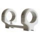 DNZ Products Game Reaper Scope Mount - Tikka T3, Low Ring, 30 mm Tube, Silver, 28550s