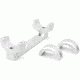 DNZ Products Game Reaper Scope Mount - Ruger 10/22, High Ring, 1 in Tube, Silver, 11084s