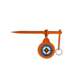 Do All Outdoors Single Tree Spinner, Orange, 0.177, TSPGS