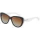 Dolce&amp;Gabbana 3 LAYERS DG4221 Progressive Prescription Sunglasses DG4221-2795T5-55 - Lens Diameter 55 mm, Frame Color Havana/pearl White/cryst
