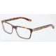 Dolce&amp;Gabbana BLOCK HINGE DG3157 Progressive Prescription Eyeglasses 556-53 - Top Havana On Crystal Frame, Demo Lens Lenses