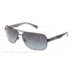 Dolce&amp;Gabbana CONTRAST DG2120P Single Vision Prescription Sunglasses DG2120P-1169T3-64 - Lens Diameter 64 mm, Lens Diameter 64 mm, Frame Color Black