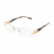Dolce&amp;Gabbana DG 1169B Eyeglasses Styles - Gold Frame w/Non-Rx 52 mm Diameter Lenses, 298-5217