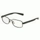 Dolce&amp;Gabbana DG1281 Single Vision Prescription Eyeglasses 1260-53 - Black Rubber Frame