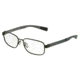 Dolce&amp;Gabbana DG1281 Single Vision Prescription Eyeglasses 1289-53 - Black Rubber Frame