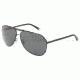 Dolce&amp;Gabbana DG2102 Sunglasses 01/87-6412 - Black Frame, Gray Lenses