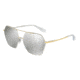 Dolce&amp;Gabbana DG2157 Progressive Prescription Sunglasses DG2157-13076G-59 - Lens Diameter 59 mm, Frame Color Silver / Gold