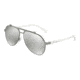 Dolce&amp;Gabbana DG2189 Bifocal Prescription Sunglasses DG2189-04-6G-61 - Lens Diameter 61 mm, Frame Color Matte Gunmetal/gunmtal