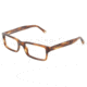 Dolce&amp;Gabbana DG3123 Bifocal Prescription Eyeglasses 677-5217 - Striped Brown Frame