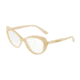 Dolce&amp;Gabbana DG3264 Eyeglass Frames 3084-52 - Beige Horn Frame