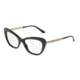 Dolce&amp;Gabbana DG3275B Single Vision Prescription Eyeglasses 501-52 - Black Frame