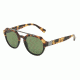 Dolce&amp;Gabbana DG4313 Sunglasses 314352-50 - Light Havana Black Frame, Green Lenses