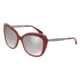 Dolce&amp;Gabbana DG4332 Progressive Prescription Sunglasses DG4332-31756V-57 - Lens Diameter 57 mm, Frame Color Cube Cherry