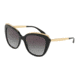 Dolce&amp;Gabbana DG4332 Progressive Prescription Sunglasses, 57mm, Black, DG4332-501-8G-57-PRO