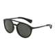 Dolce&amp;Gabbana DG6101 Single Vision Prescription Sunglasses DG6101-193487-53 - Lens Diameter 53 mm, Frame Color Matte Black / Black