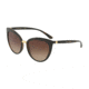 Dolce&amp;Gabbana DG6113 Progressive Prescription Sunglasses, 55mm, Havana, DG6113-502-13-55-PRO