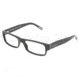 Dolce&amp;Gabbana Eyeglasses DG3104 with Rx Prescription Lenses 501-5116 - Black 