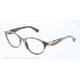 Dolce&amp;Gabbana GOLD LEAF DG3173 Single Vision Prescription Eyeglasses 2745-51 - Leaf Gold On Black Frame