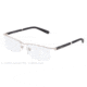Dolce&amp;Gabbana LIFESTYLE DG1249 Progressive Prescription Eyeglasses 1232-53 - Silver Frame