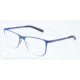 Dolce&amp;Gabbana LIFESTYLE DG1254 Single Vision Prescription Eyeglasses 1158-53 - Matte Blue Frame