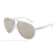 Dolce&amp;Gabbana LIFESTYLE DG6078 Sunglasses 26456G-61 - Ice Frame, grey mirror silver Lenses