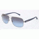 Dolce&amp;Gabbana OVER-MOLDED RUBBER DG2122 Single Vision Prescription Sunglasses DG2122-11898F-5914 - Lens Diameter 59 mm, Frame Color Gunmetal Grey