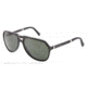 Dolce&amp;Gabbana SMALL SICILIAN HINGE DG4196 Sunglasses 501/R5-61 - Black Frame, Crystal MG Gray Lenses