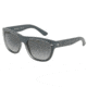 Dolce&amp;Gabbana SOFT TOUCH DG6091 Progressive Prescription Sunglasses DG6091-2897T3-56 - Lens Diameter 56 mm, Frame Color Top Crystal/Grey Rubber