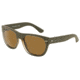 Dolce&amp;Gabbana SOFT TOUCH DG6091 Progressive Prescription Sunglasses DG6091-289873-56 - Lens Diameter 56 mm, Frame Color Top Crystal/Green Rubber