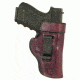 Don Hume H715-M Waistband Clip-On Conceal Carry Holster, Colt Mustang .380, Right Hand, Saddle Brown, J168135R